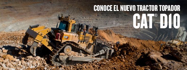 Conoce el nuevo Tractor Topador Cat D10 y sus principales características